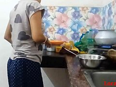 Bhabi sex video videos that amateur gets down and sexy in the dining room